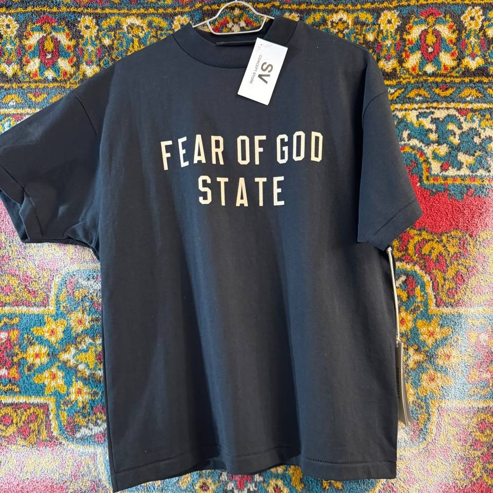Футболка Fear of God Essentials Heavy Crewneck Tee